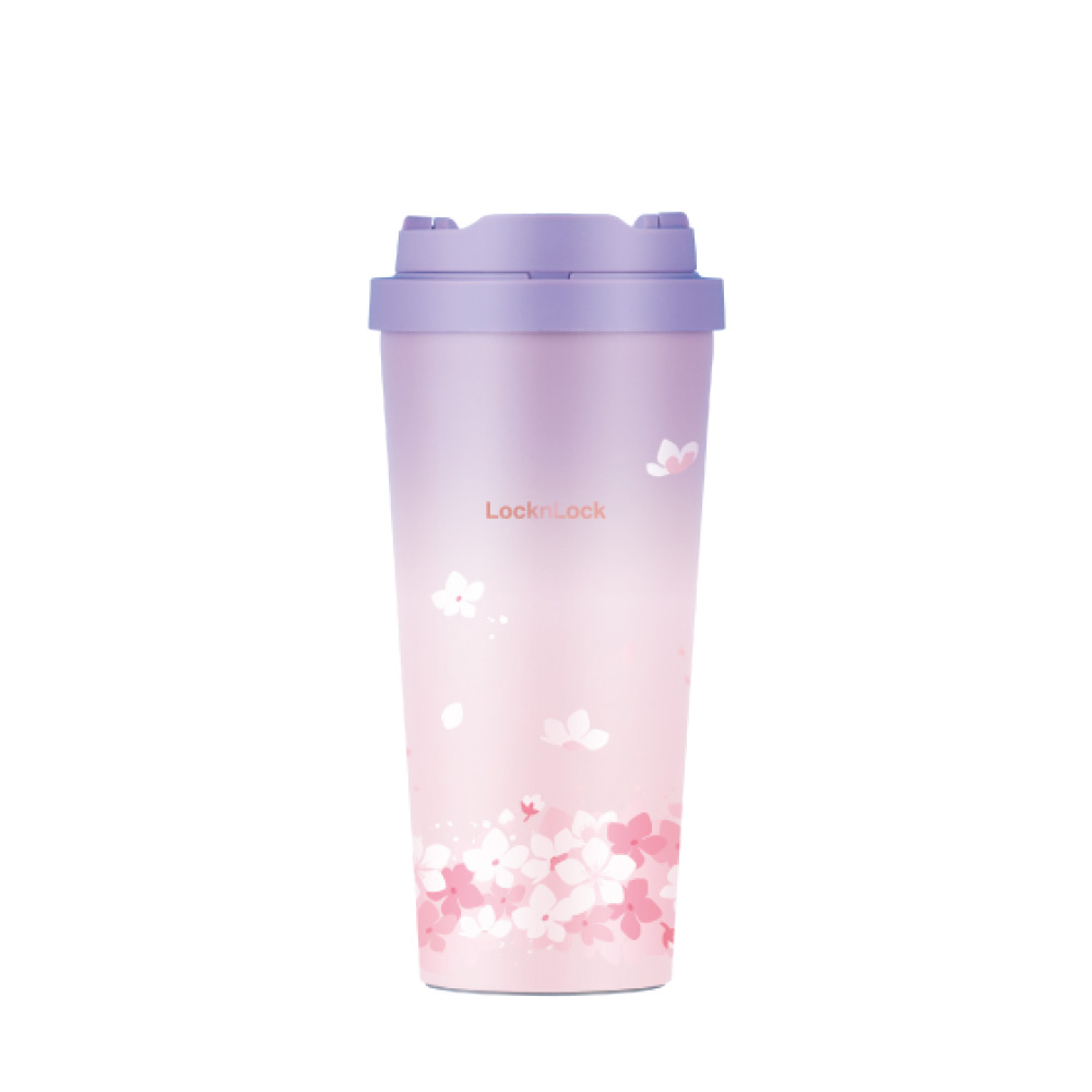 Bình Giữ Nhiệt LocknLock Energetic Tumbler Peach Blossom 550ml - 2 màu (Hồng, Tím), , large image number 2